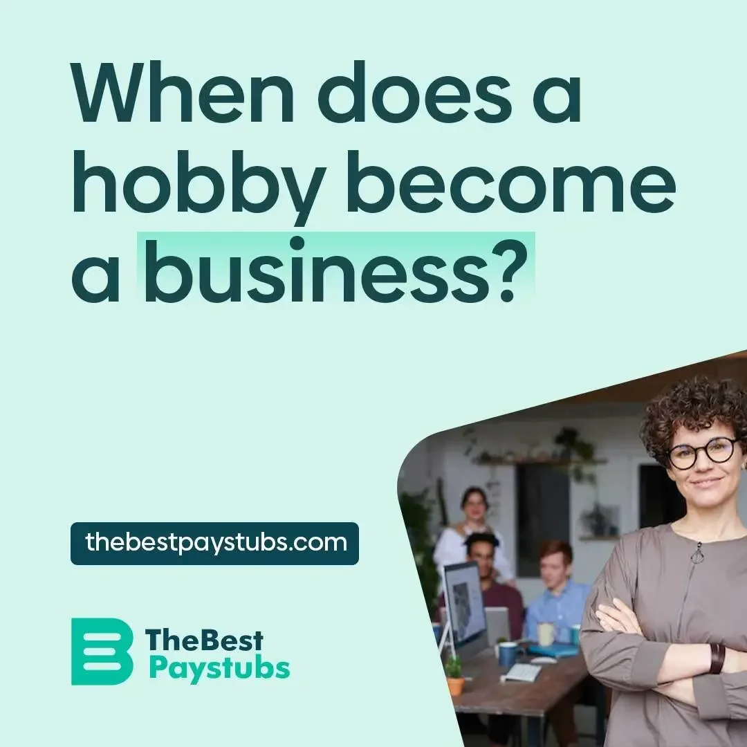 Hobby as a business: When does a hobby become a business?