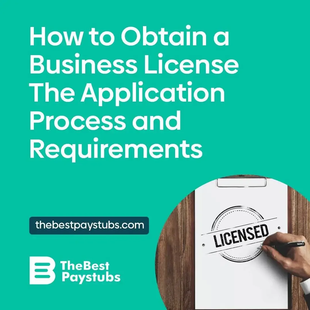 How to Obtain a Business License—The Application Process and ...