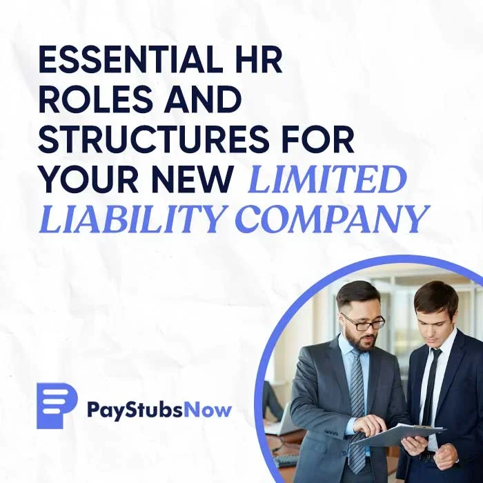 Essential HR Roles and Structures for Your New Limited Liability Company