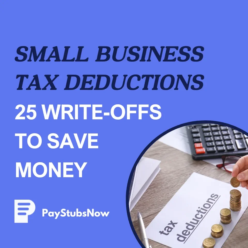 Small Business Tax Deductions: X Write-Offs to Save Money