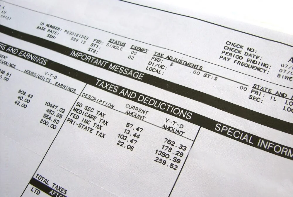 Employee Pay Stub