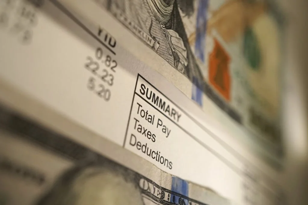 What Does Levy 1 Mean on a Check Stub?