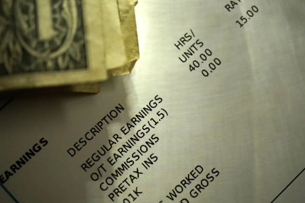 Work Paystubs
