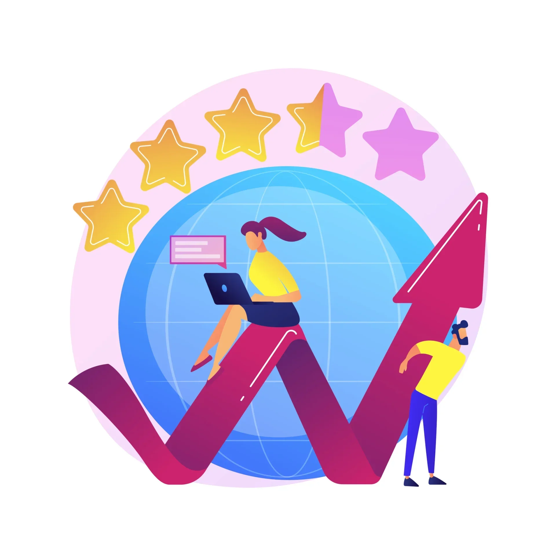receive feedback